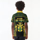 Jamaica Independence Day Kid Polo Shirt Crocodile Broken Chain Freedom