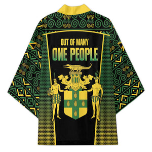 Jamaica Independence Day Kimono Crocodile Broken Chain Freedom