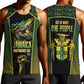 Jamaica Independence Day Men Tank Top Crocodile Broken Chain Freedom