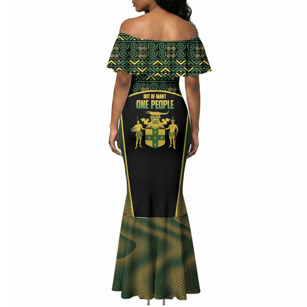 Jamaica Independence Day Mermaid Dress Crocodile Broken Chain Freedom