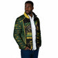 Jamaica Independence Day Padded Jacket Crocodile Broken Chain Freedom