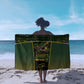 Jamaica Independence Day Sarong Crocodile Broken Chain Freedom