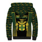 Jamaica Independence Day Sherpa Hoodie Crocodile Broken Chain Freedom