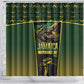Jamaica Independence Day Shower Curtain Crocodile Broken Chain Freedom