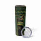 Jamaica Independence Day Skinny Tumbler Crocodile Broken Chain Freedom