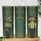 Jamaica Independence Day Skinny Tumbler Crocodile Broken Chain Freedom
