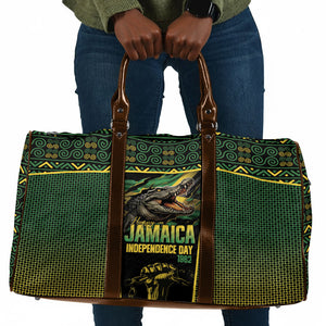 Jamaica Independence Day Travel Bag Crocodile Broken Chain Freedom