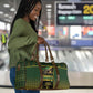 Jamaica Independence Day Travel Bag Crocodile Broken Chain Freedom
