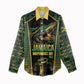 Jamaica Independence Day Women Casual Shirt Crocodile Broken Chain Freedom