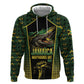 Jamaica Independence Day Zip Hoodie Crocodile Broken Chain Freedom