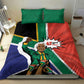 Nelson Mandela Birthday Bedding Set 67 Minutes South Africa Flag Comic