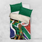Nelson Mandela Birthday Bedding Set 67 Minutes South Africa Flag Comic