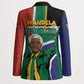 Nelson Mandela Birthday Blazer 67 Minutes South Africa Flag Comic