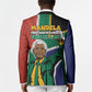 Nelson Mandela Birthday Blazer 67 Minutes South Africa Flag Comic