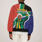 Nelson Mandela Birthday Bomber Jacket 67 Minutes South Africa Flag Comic