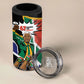 Nelson Mandela Birthday 4 in 1 Can Cooler Tumbler 67 Minutes South Africa Flag Comic
