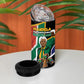 Nelson Mandela Birthday 4 in 1 Can Cooler Tumbler 67 Minutes South Africa Flag Comic
