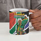 Nelson Mandela Birthday Ceramic Mug 67 Minutes South Africa Flag Comic