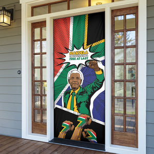Nelson Mandela Birthday Door Cover 67 Minutes South Africa Flag Comic