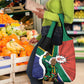 Nelson Mandela Birthday Grocery Bag 67 Minutes South Africa Flag Comic
