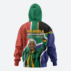 Nelson Mandela Birthday Hoodie 67 Minutes South Africa Flag Comic