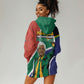Nelson Mandela Birthday Hoodie Dress 67 Minutes South Africa Flag Comic