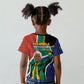 Nelson Mandela Birthday Kid T shirt 67 Minutes South Africa Flag Comic