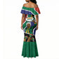 Nelson Mandela Birthday Mermaid Dress 67 Minutes South Africa Flag Comic