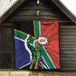 Nelson Mandela Birthday Quilt 67 Minutes South Africa Flag Comic