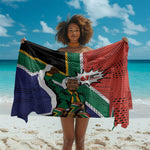 Nelson Mandela Birthday Sarong 67 Minutes South Africa Flag Comic