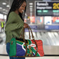 Nelson Mandela Birthday Travel Bag 67 Minutes South Africa Flag Comic