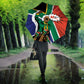 Nelson Mandela Birthday Umbrella 67 Minutes South Africa Flag Comic