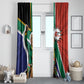 Nelson Mandela Birthday Window Curtain 67 Minutes South Africa Flag Comic