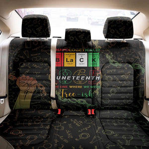 Juneteenth 1865 Back Car Seat Cover Unapologetically Black