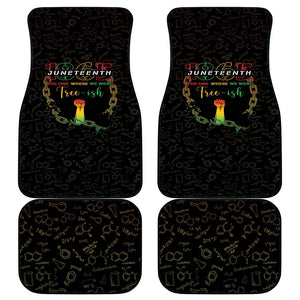 Juneteenth 1865 Car Mats Unapologetically Black