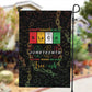 Juneteenth 1865 Garden Flag Unapologetically Black