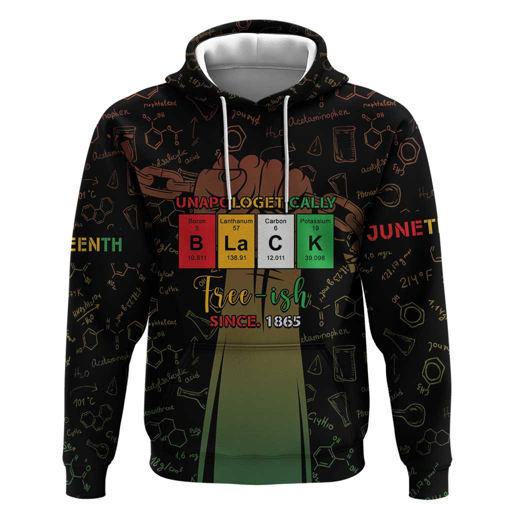 Juneteenth 1865 Hoodie Unapologetically Black