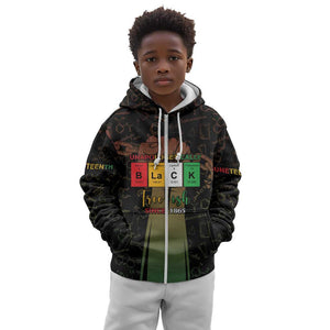 Juneteenth 1865 Kid Hoodie Unapologetically Black