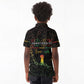 Juneteenth 1865 Kid Polo Shirt Unapologetically Black