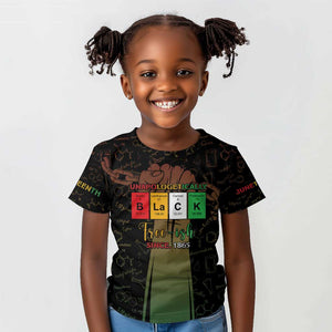 Juneteenth 1865 Kid T shirt Unapologetically Black
