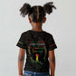 Juneteenth 1865 Kid T shirt Unapologetically Black