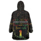Juneteenth 1865 Kid Wearable Blanket Hoodie Unapologetically Black