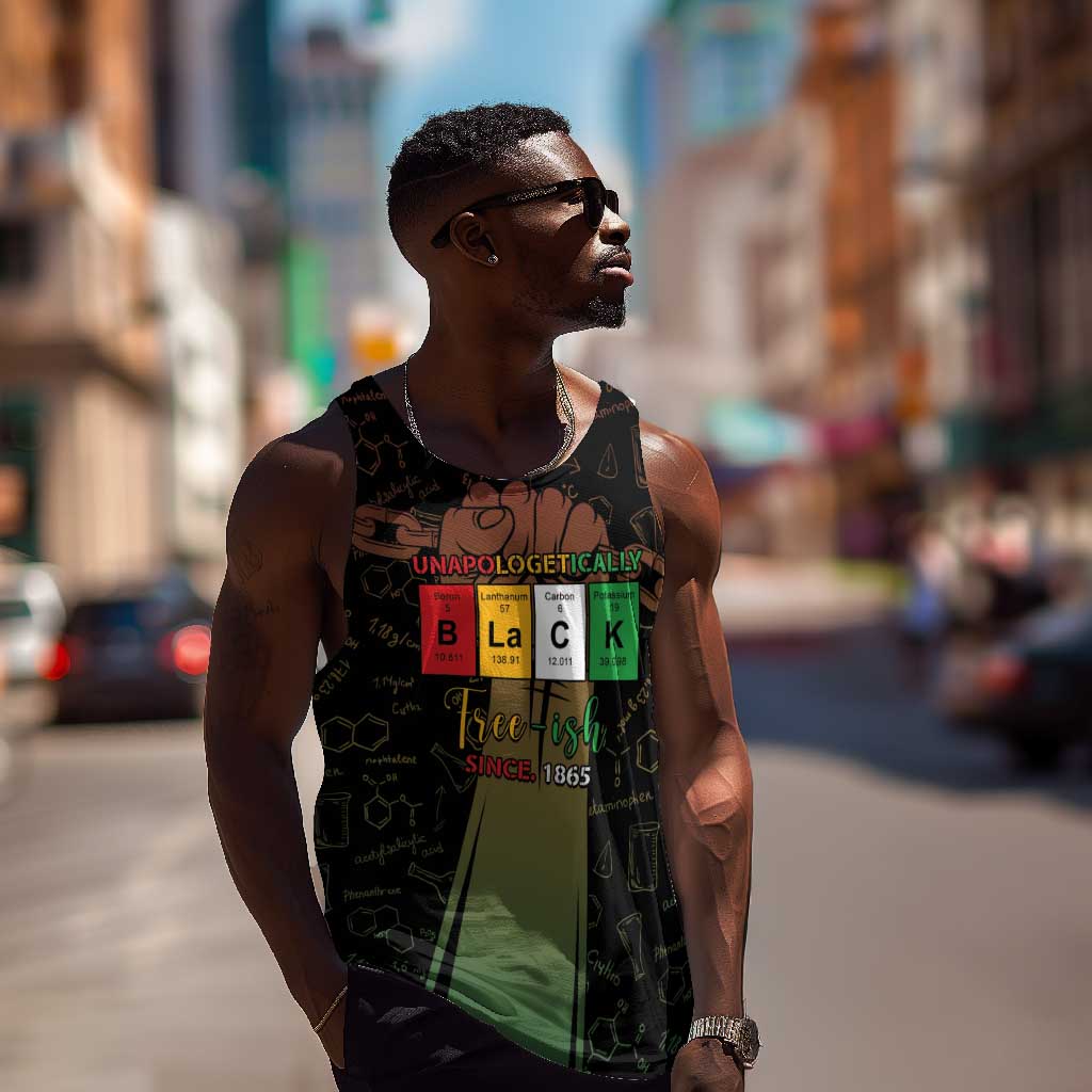 Juneteenth 1865 Men Tank Top Unapologetically Black