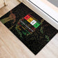 Juneteenth 1865 Rubber Doormat Unapologetically Black