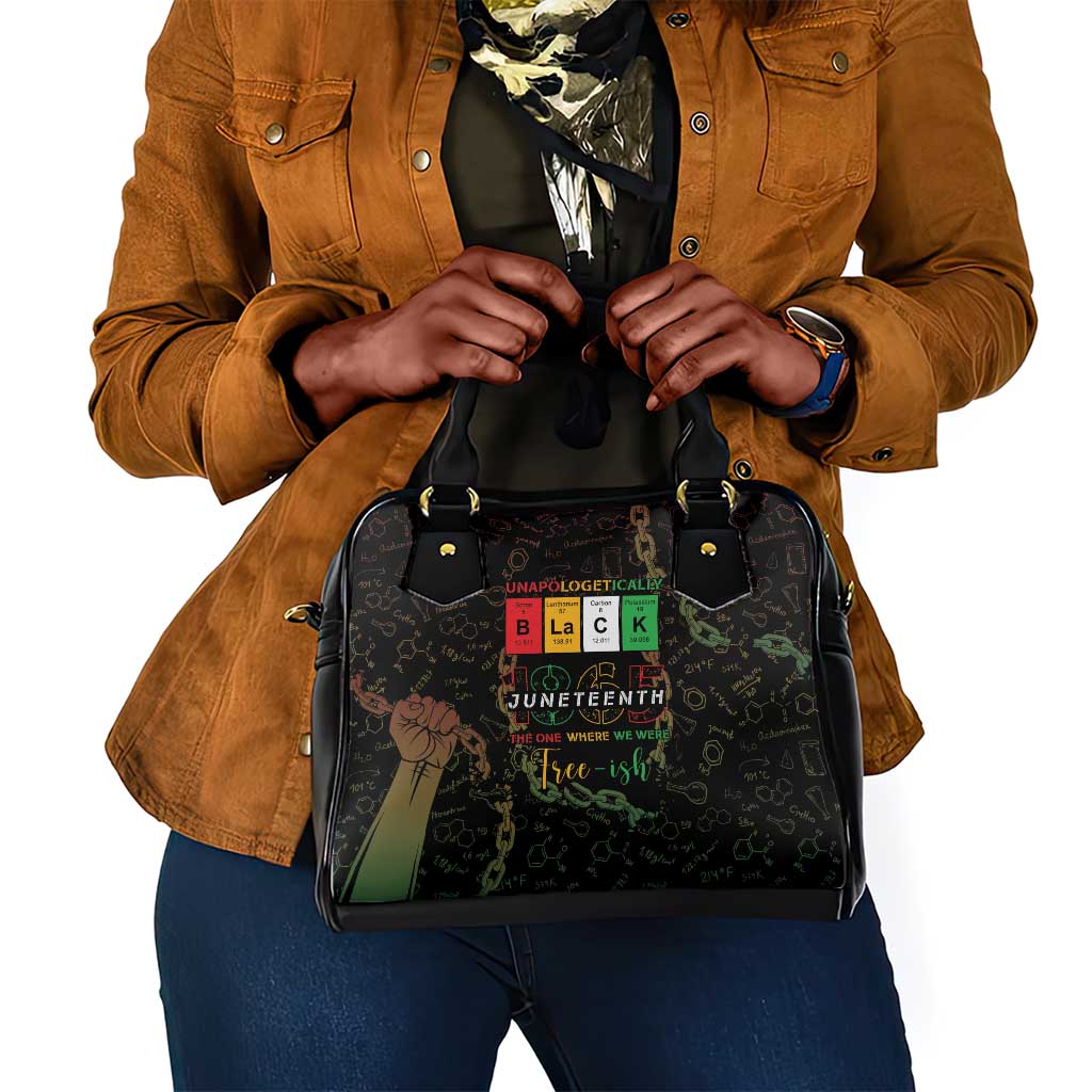 Juneteenth 1865 Shoulder Handbag Unapologetically Black