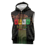Juneteenth 1865 Sleeveless Zip Hoodie Unapologetically Black - African Pride