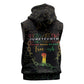 Juneteenth 1865 Sleeveless Zip Hoodie Unapologetically Black - African Pride