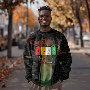 Juneteenth 1865 Sweatshirt Unapologetically Black