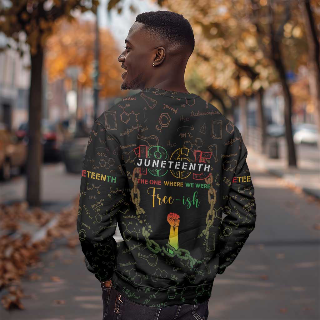 Juneteenth 1865 Sweatshirt Unapologetically Black