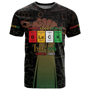 Juneteenth 1865 T shirt Unapologetically Black